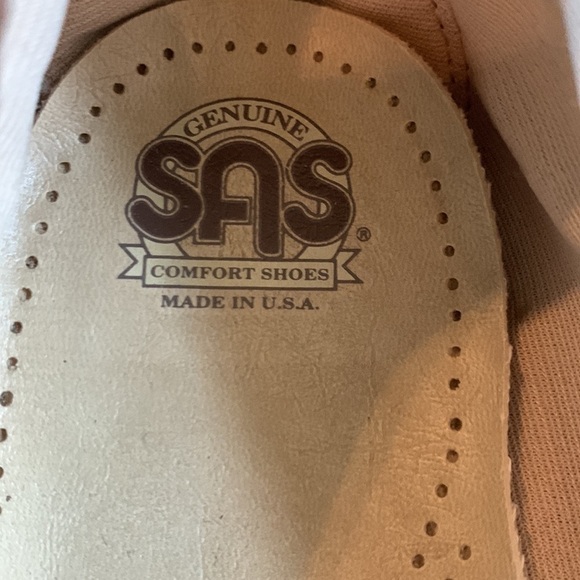 SAS 10 M Brown Leather Loafers - Picture 4 of 7